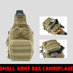 Bolso pecho táctico MOLLE ripstop camuflaje para equipamiento outdoor