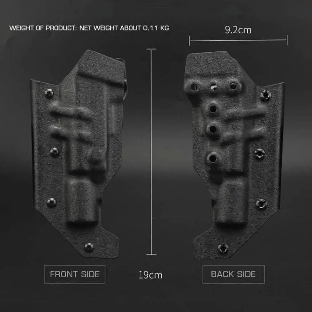 Funda Kydex ligera liberación rápida QLS para X300 – Airsoft/Caza - imagen 2