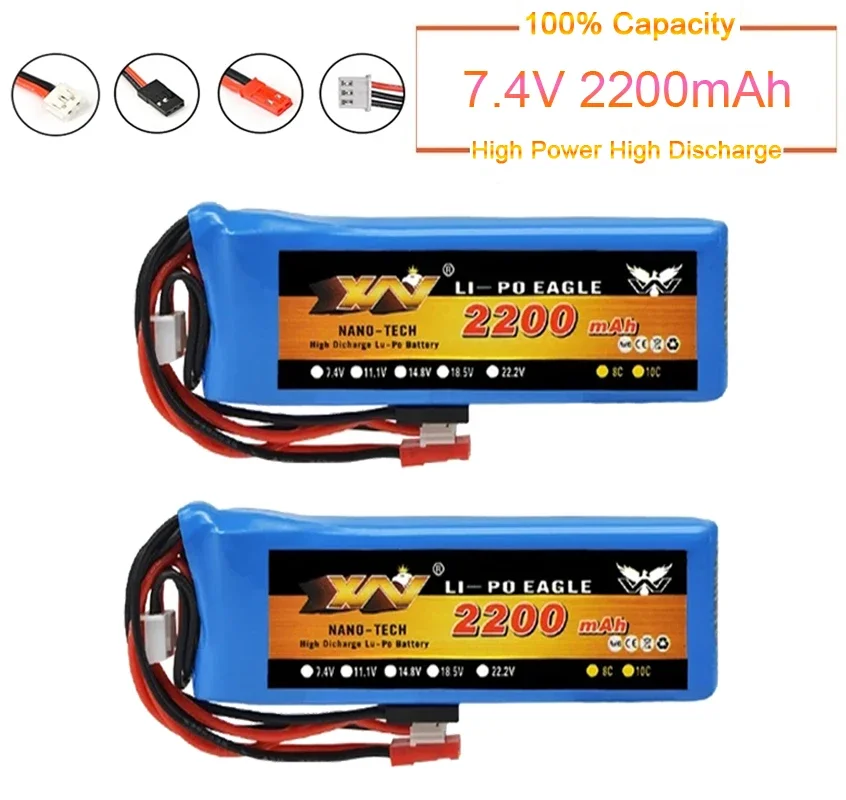Futaba T8FG T6J batería LiPo para radiocontrol y drones