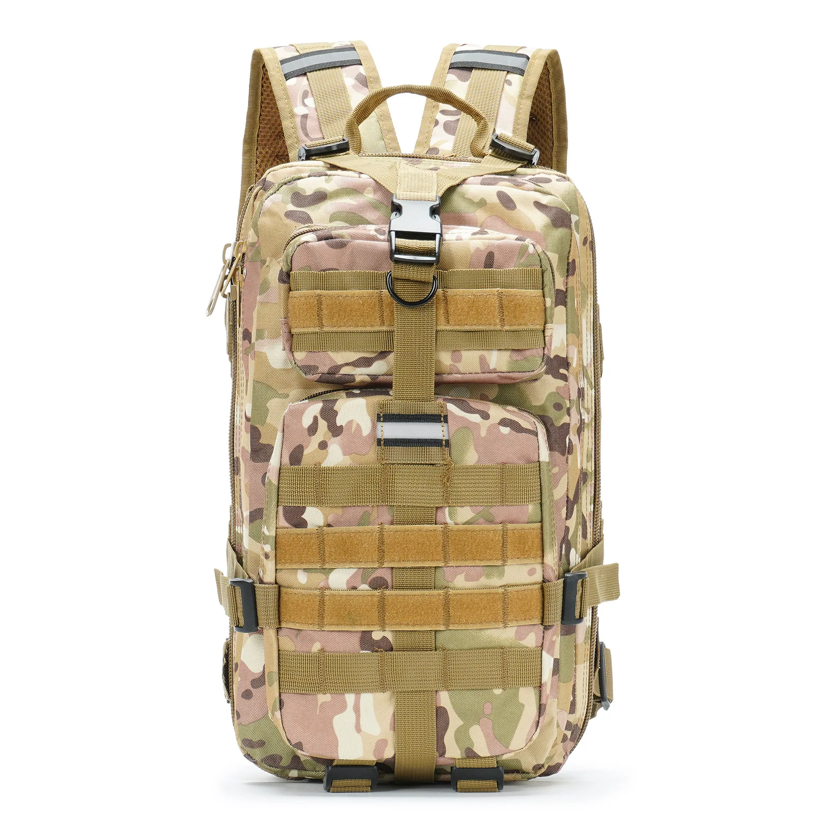 Mochila táctica camuflaje poliéster para senderismo y ciclismo - imagen 5