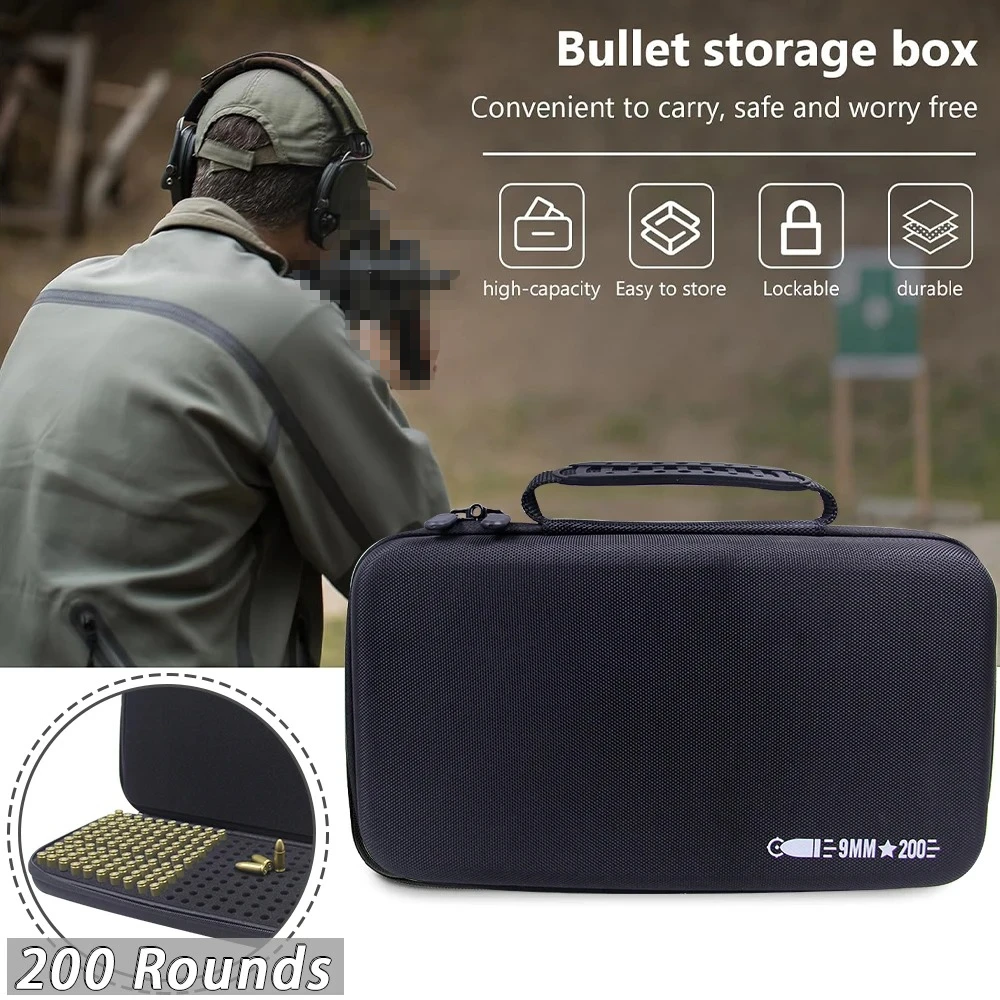 Caja portamunición táctica multi-calibre 9mm con cerradura de seguridad - imagen 4