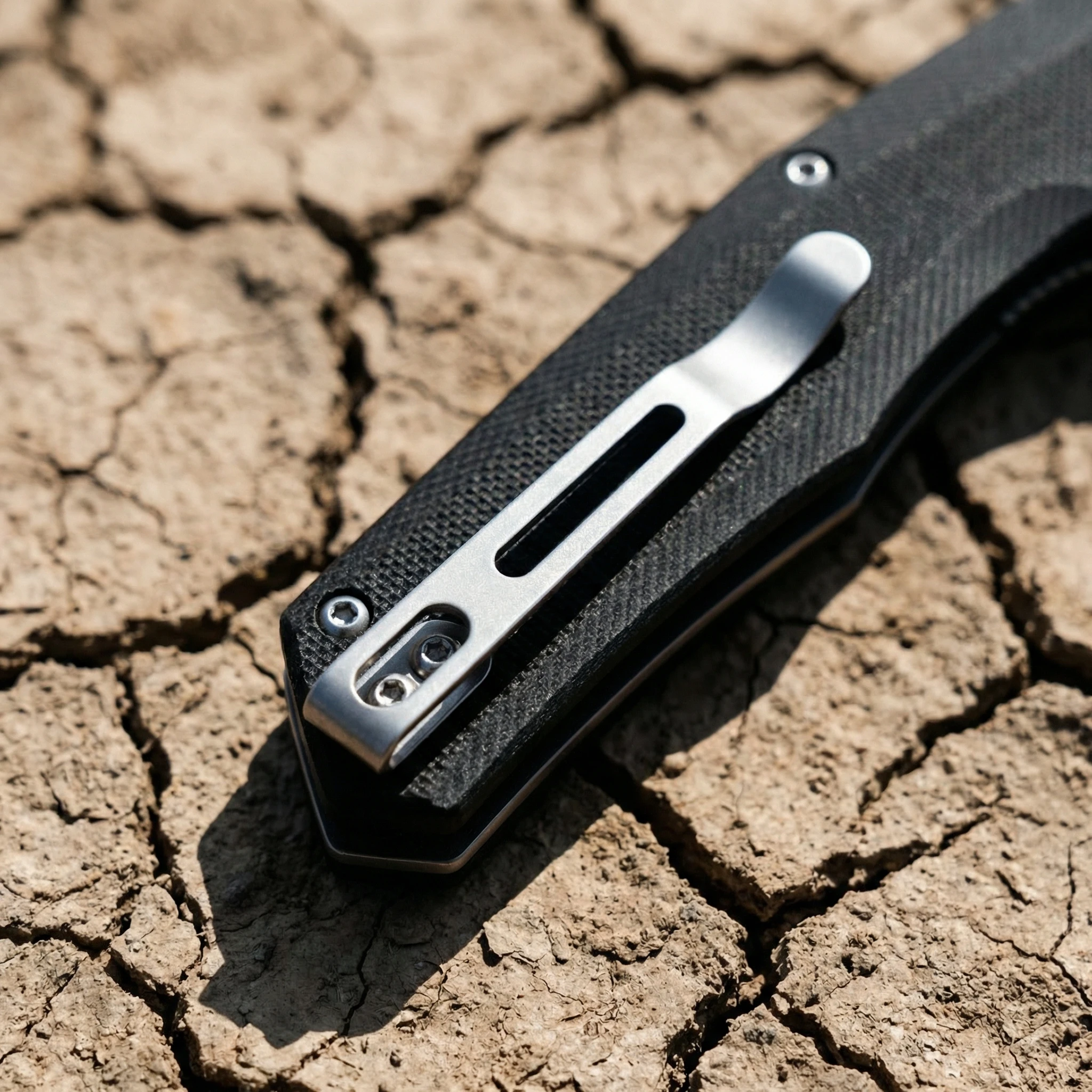 Cuchillo plegable táctico para camping y senderismo de emergencia - imagen 2