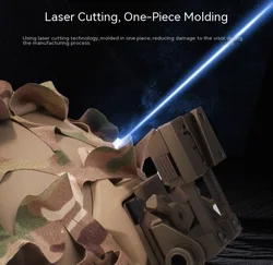 Funda 3D para casco táctico de camuflaje al aire libre