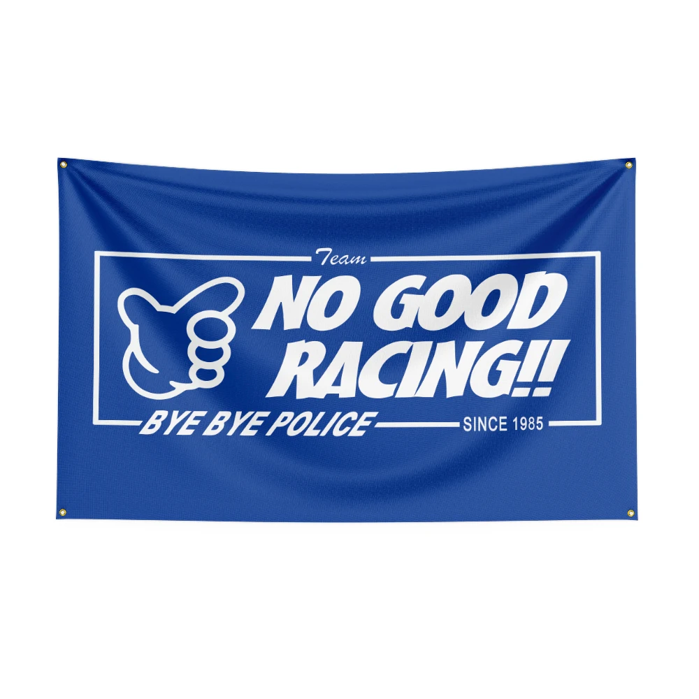 Bandera decorativa para coches de carreras No Good Racing mural
