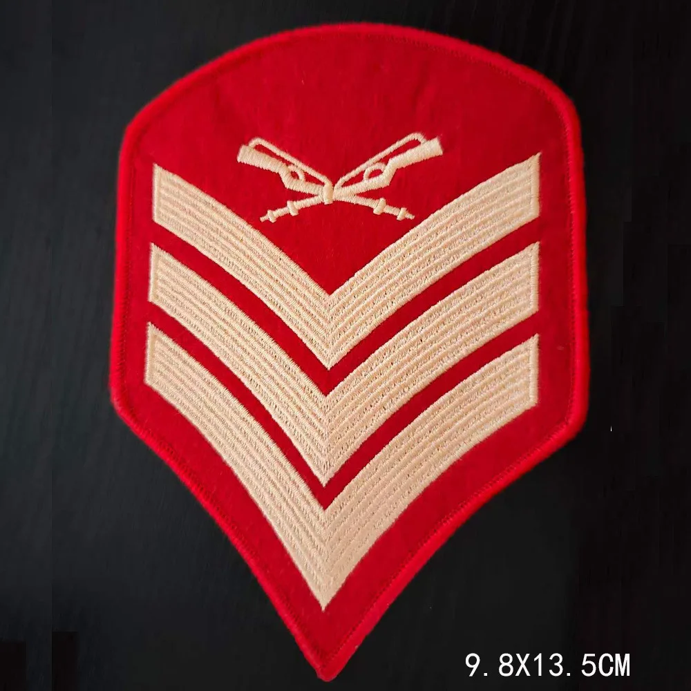 Parche bordado de sargento del Cuerpo de Marines de EE. UU. - imagen 5