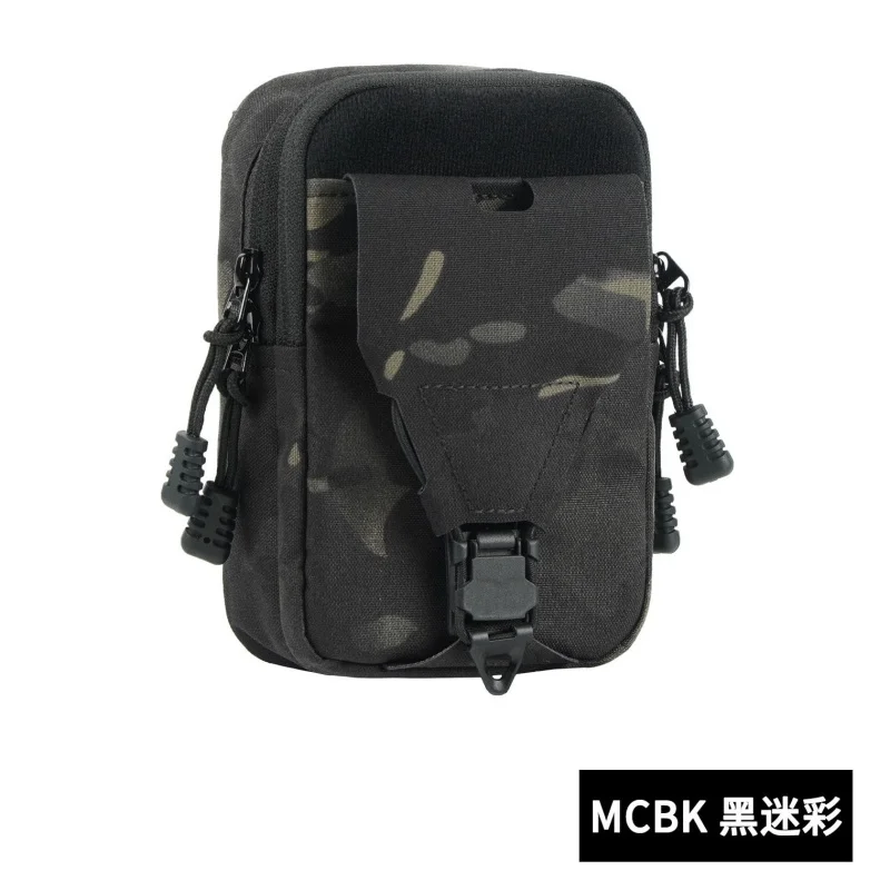 Bolsa táctica colgante MOLLE pequeña para ciclismo aire libre