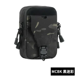 Bolsa táctica colgante MOLLE pequeña para ciclismo aire libre