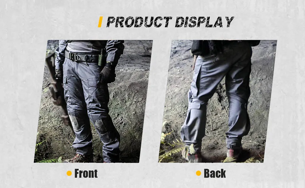 Emersongear pantalones de combate tácticos BDU gris lobo - imagen 4
