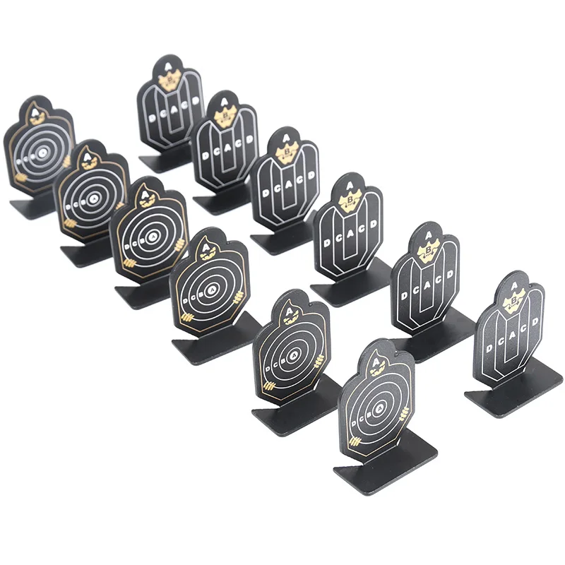 Blanco de tiro metálico para práctica Airsoft 6mm - imagen 4
