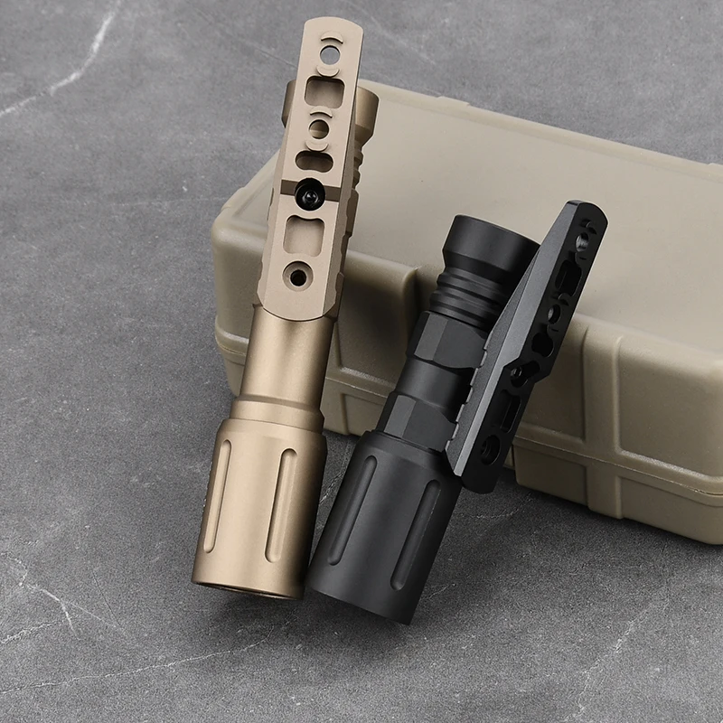 Base montaje metálica CNC linterna táctica PLH para M-LOK - imagen 5