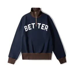 Jersey Táctico OKONKWO Cuello Alto con Cremallera Bordado