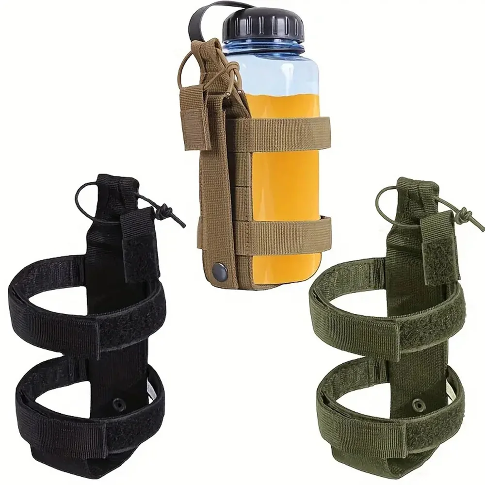 Bolsa MOLLE para botella de agua, riñonera colgante exterior ligera - imagen 4
