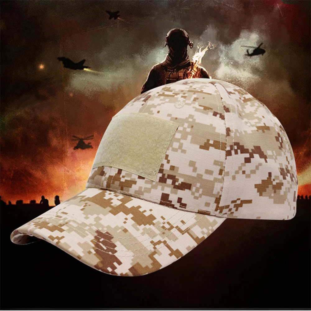 Gorra táctica camuflaje con visera