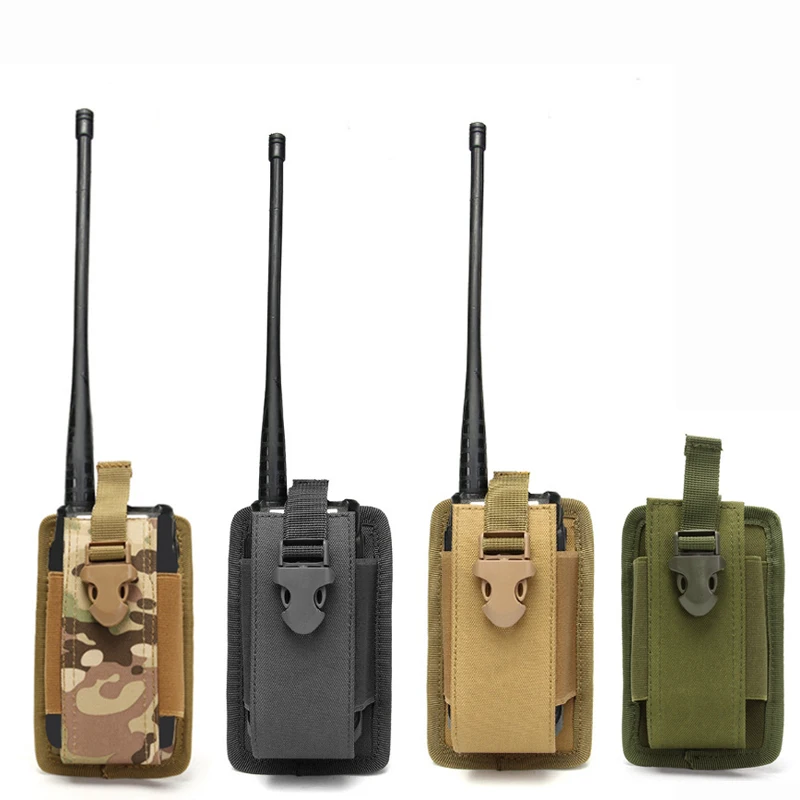 Funda táctica MOLLE 1000D para walkie-talkike