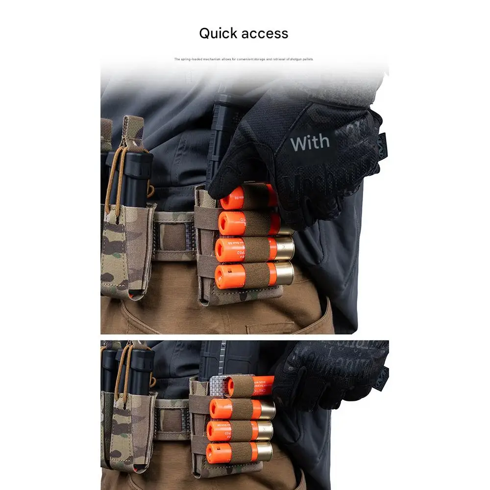 Bolsa porta cargadores rifle 5.56 táctica para chaleco o mochila - imagen 2