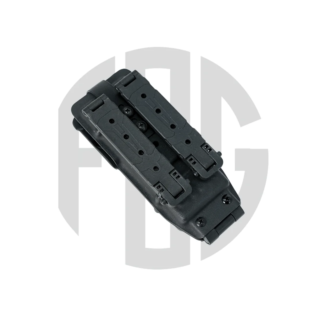 Funda táctica para radio UV5R con MOLLE y retención elástica