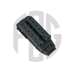 Funda táctica para radio UV5R con MOLLE y retención elástica