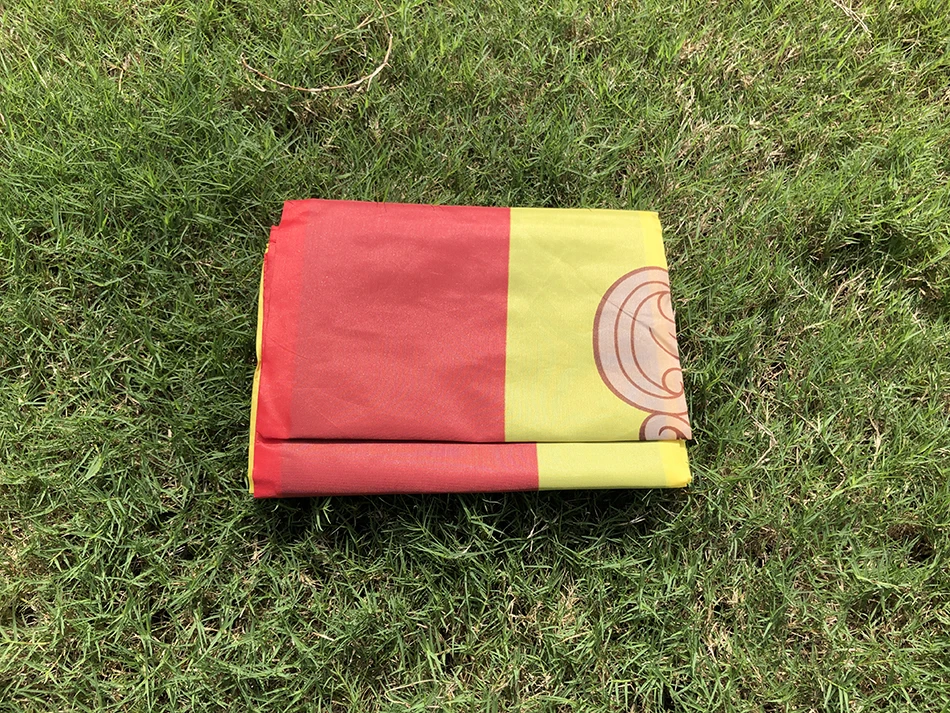 Bandera nacional de Andorra en poliéster colgante para exterior - imagen 5