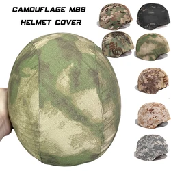 Funda camuflaje casco M88 ripstop táctica para airsoft y paintball