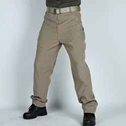 Pantalones cargo impermeables de secado rápido multibolsillo