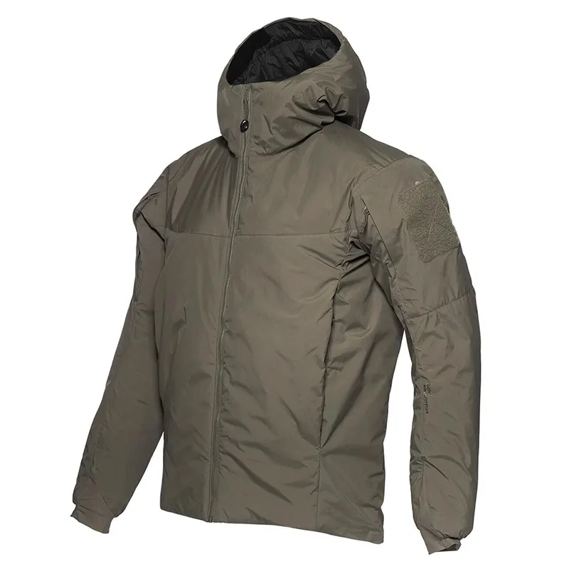 Lea Chaqueta táctica impermeable de algodón con capucha y viento - imagen 5