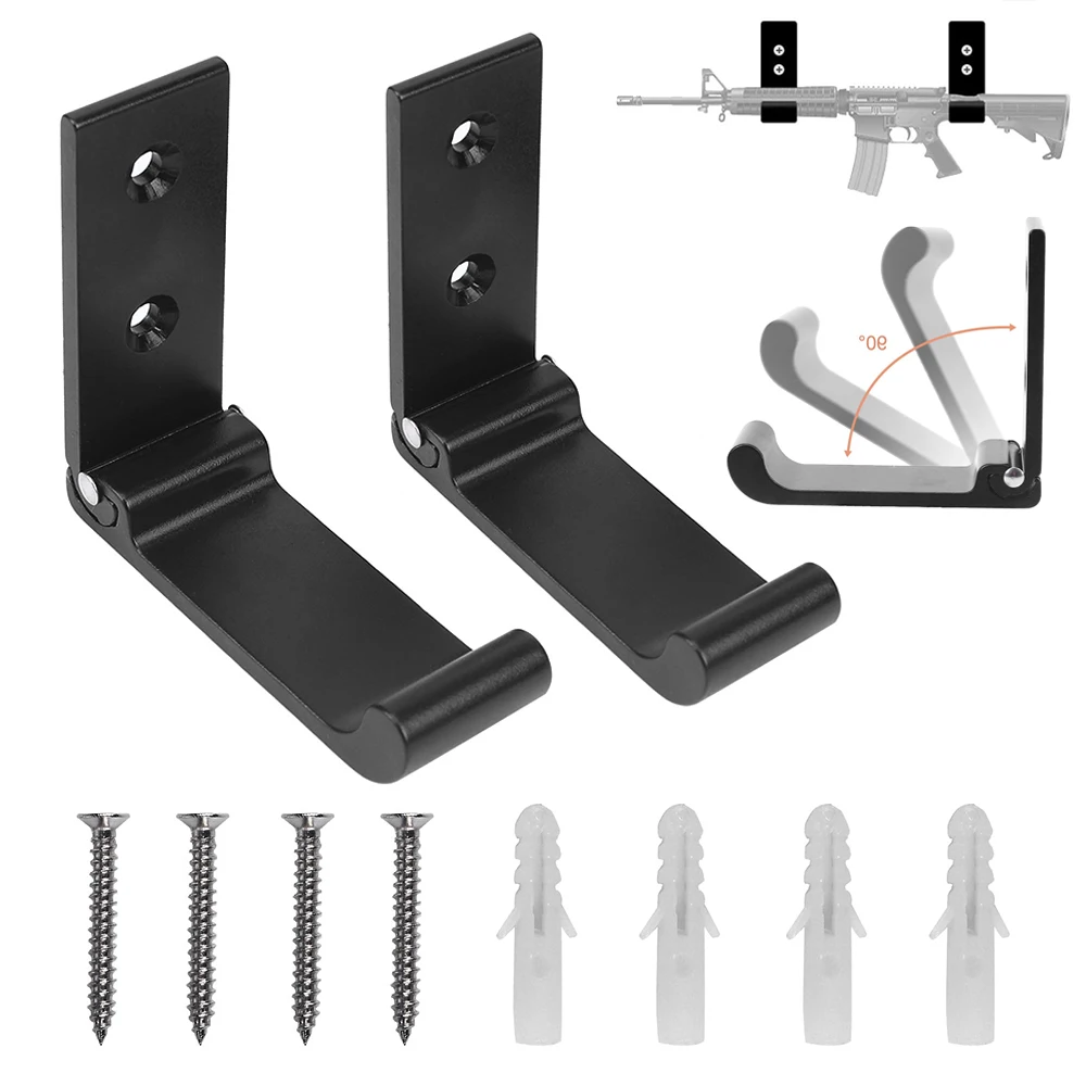 Soporte pared para Rifle y Pistola – Organizador táctico