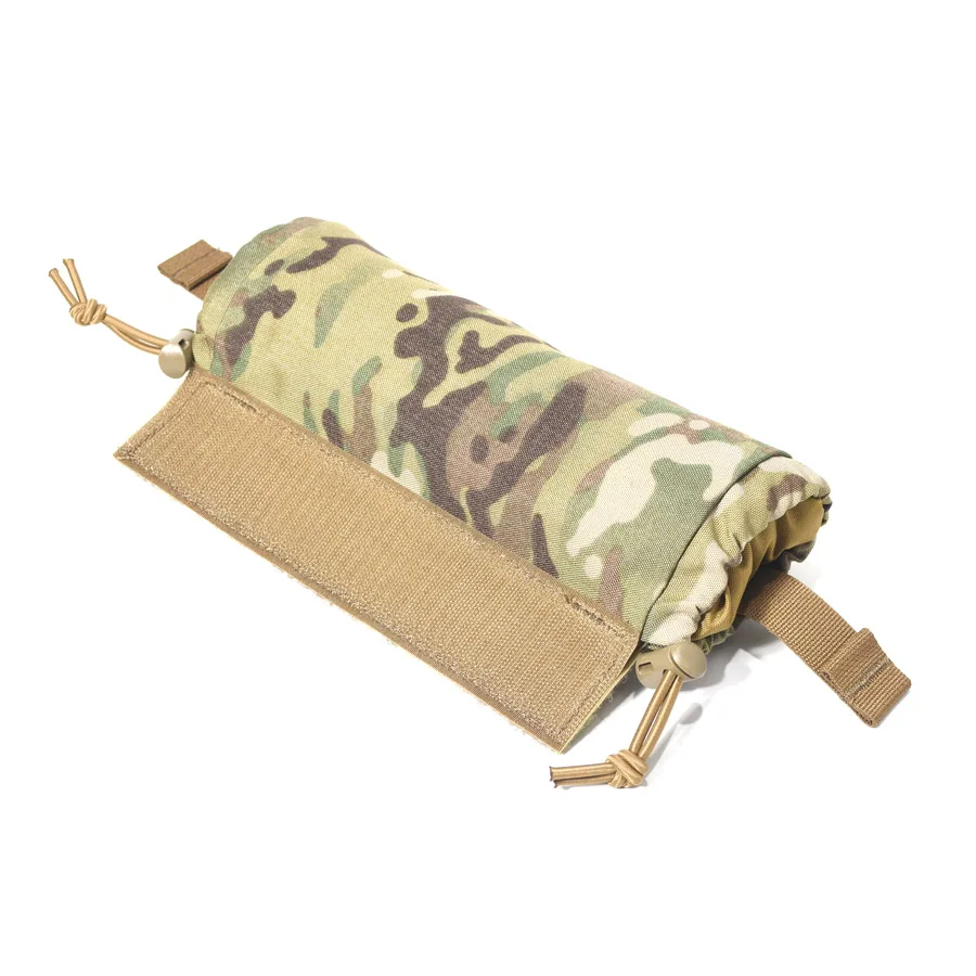 Bolsa médica táctica MOLLE con rollo colgante para chaleco de caza