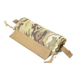 Bolsa médica táctica MOLLE con rollo colgante para chaleco de caza