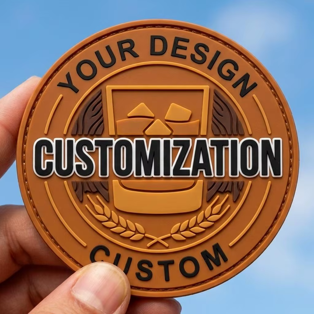 Pegatinas tácticas de silicona 3D personalizadas para gorras y ropa - imagen 5