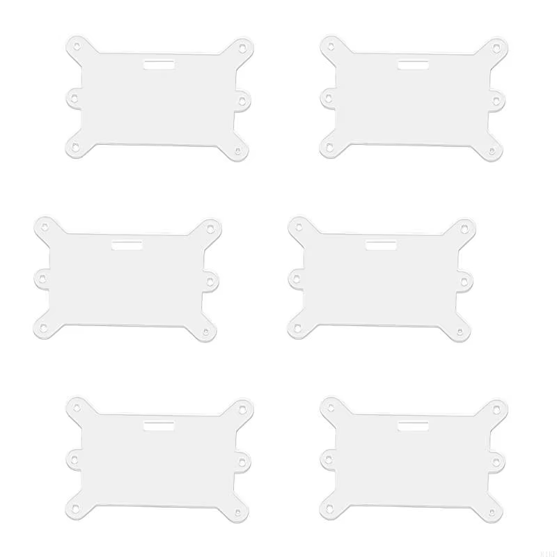 Clips multiusos portatarjetas acrílico transparente resistente al agua - imagen 5