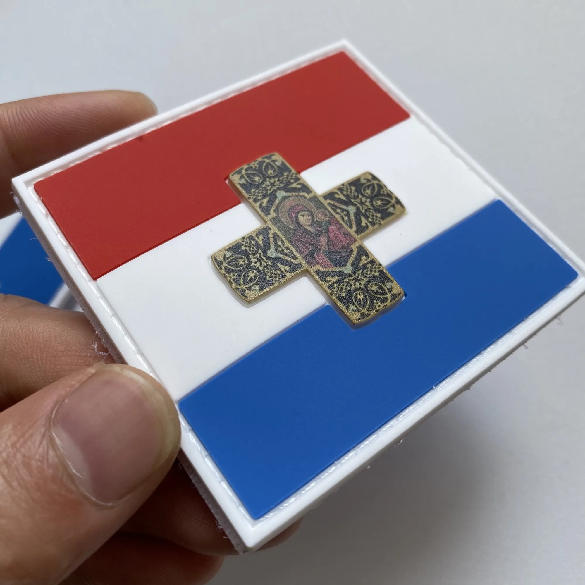 Etiqueta de silicona 3D personalizada – Parche adhesivo desmontable - imagen 4