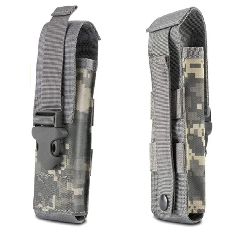 Funda táctica MOLLE para linterna, estuche EDC cinturón - imagen 2