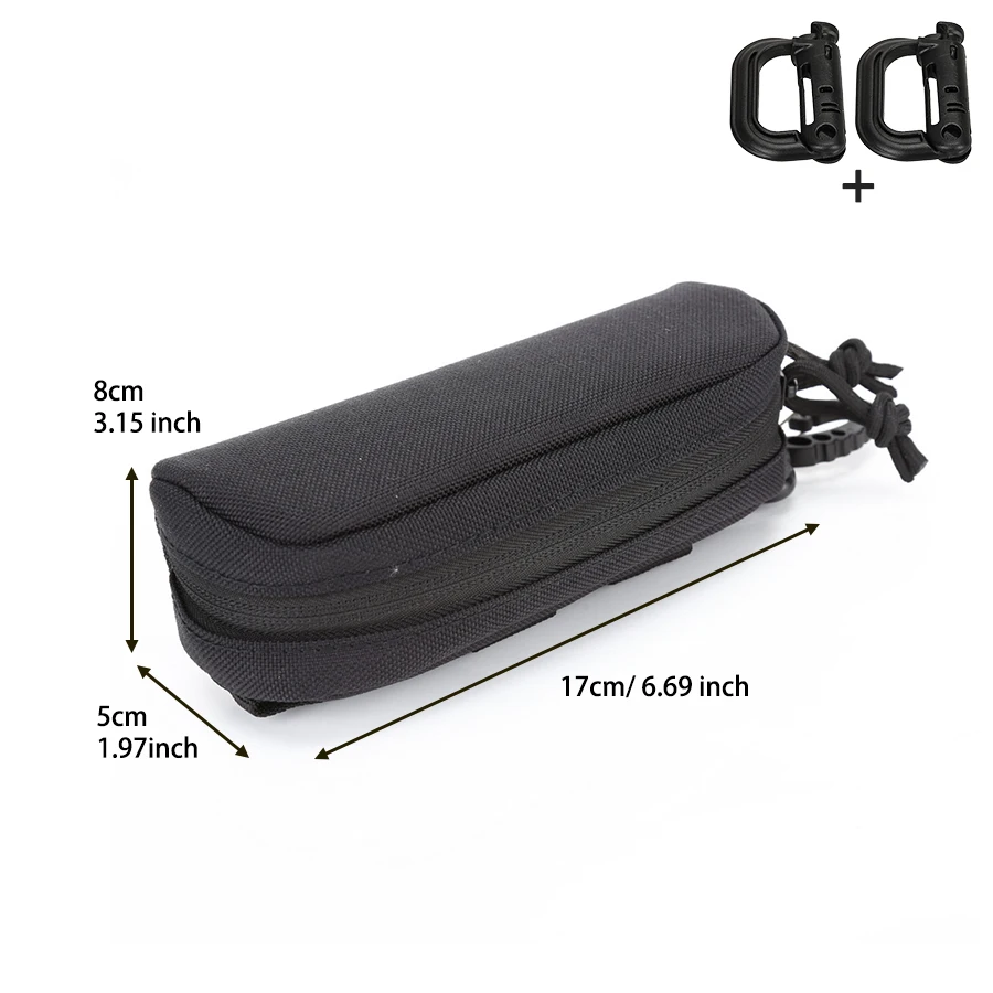 Bolsa táctica MOLLE resistente para accesorios y gafas de colgado - imagen 4