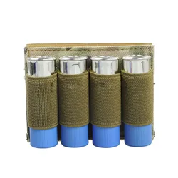 Porta cartuchos táctico para culata de escopeta con velcro