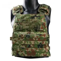 Chaleco táctico AVS camuflaje cinco hojas exterior ligero