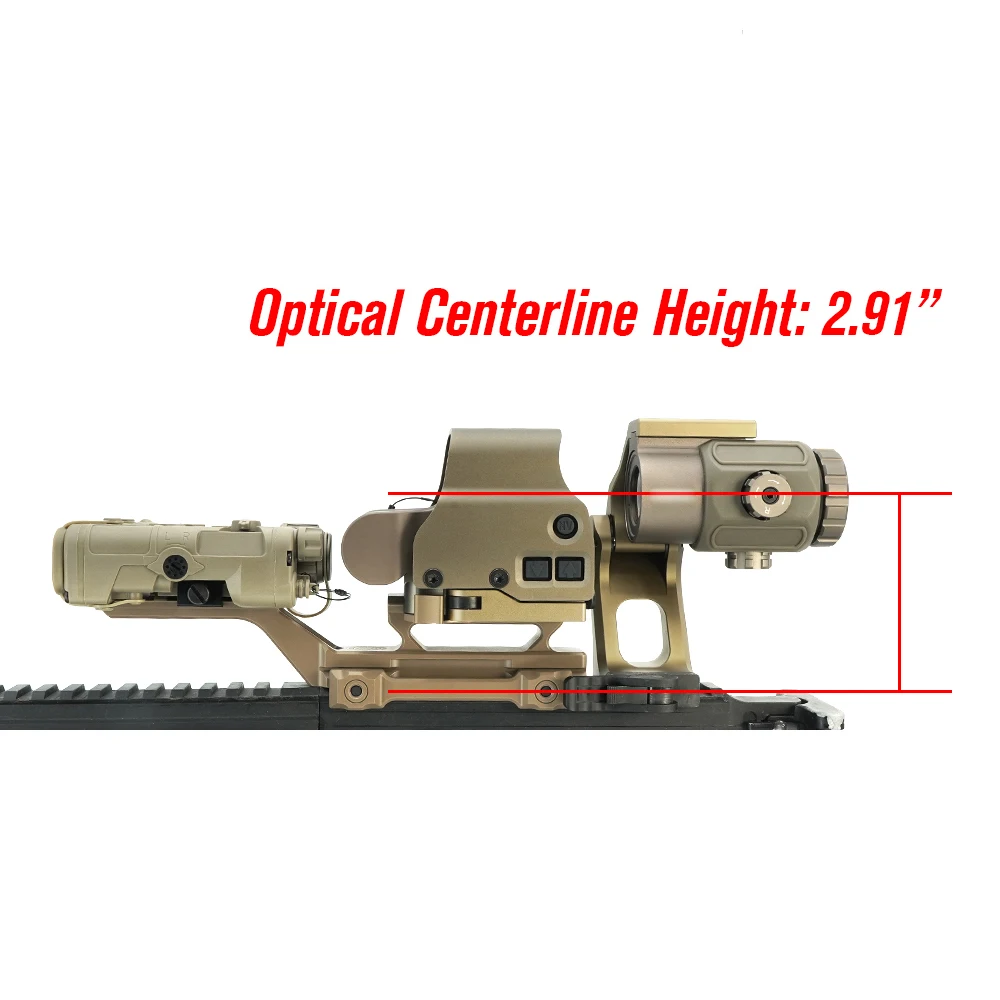 Montaje táctico FAST OMNI FTC QD para lupa EOTech - imagen 2