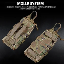 Botiquín MOLLE riñonera primeros auxilios – Táctica respuesta rápida