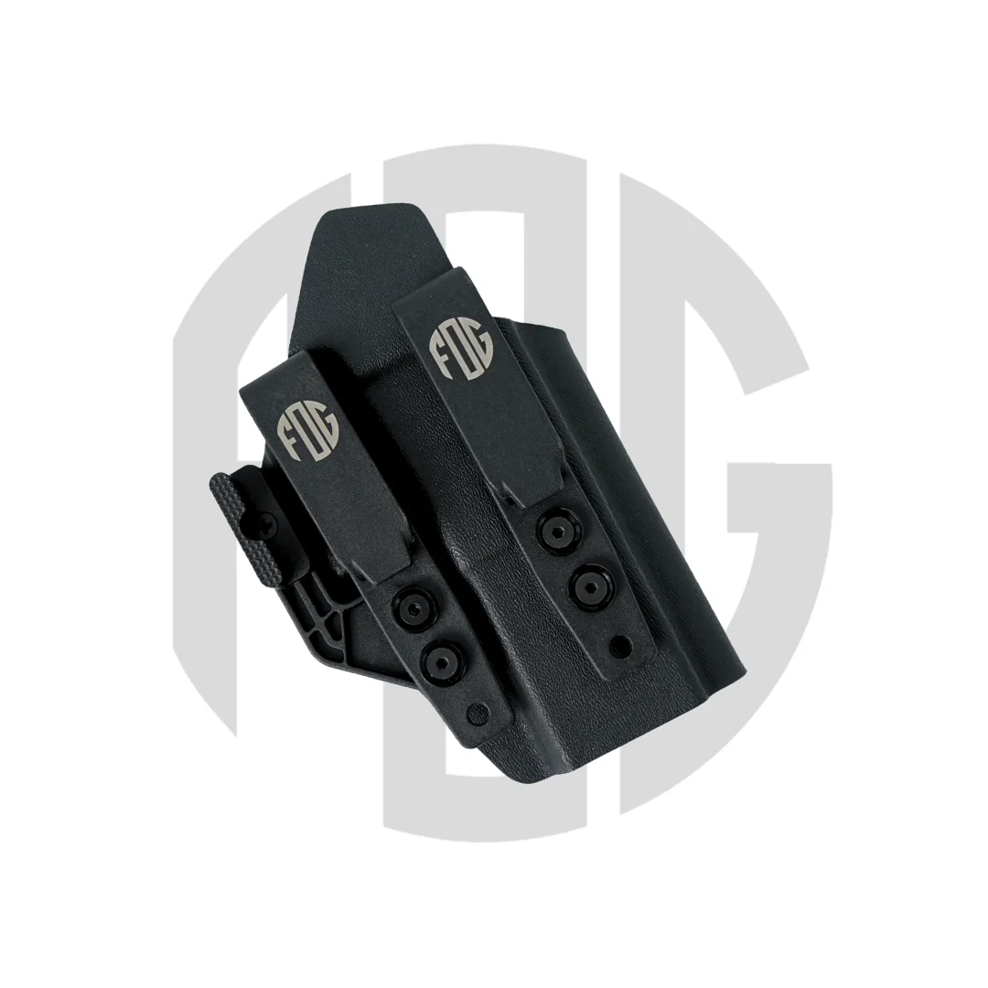Funda IWB Kydex de liberación rápida para Glock, discreta ambidiestra