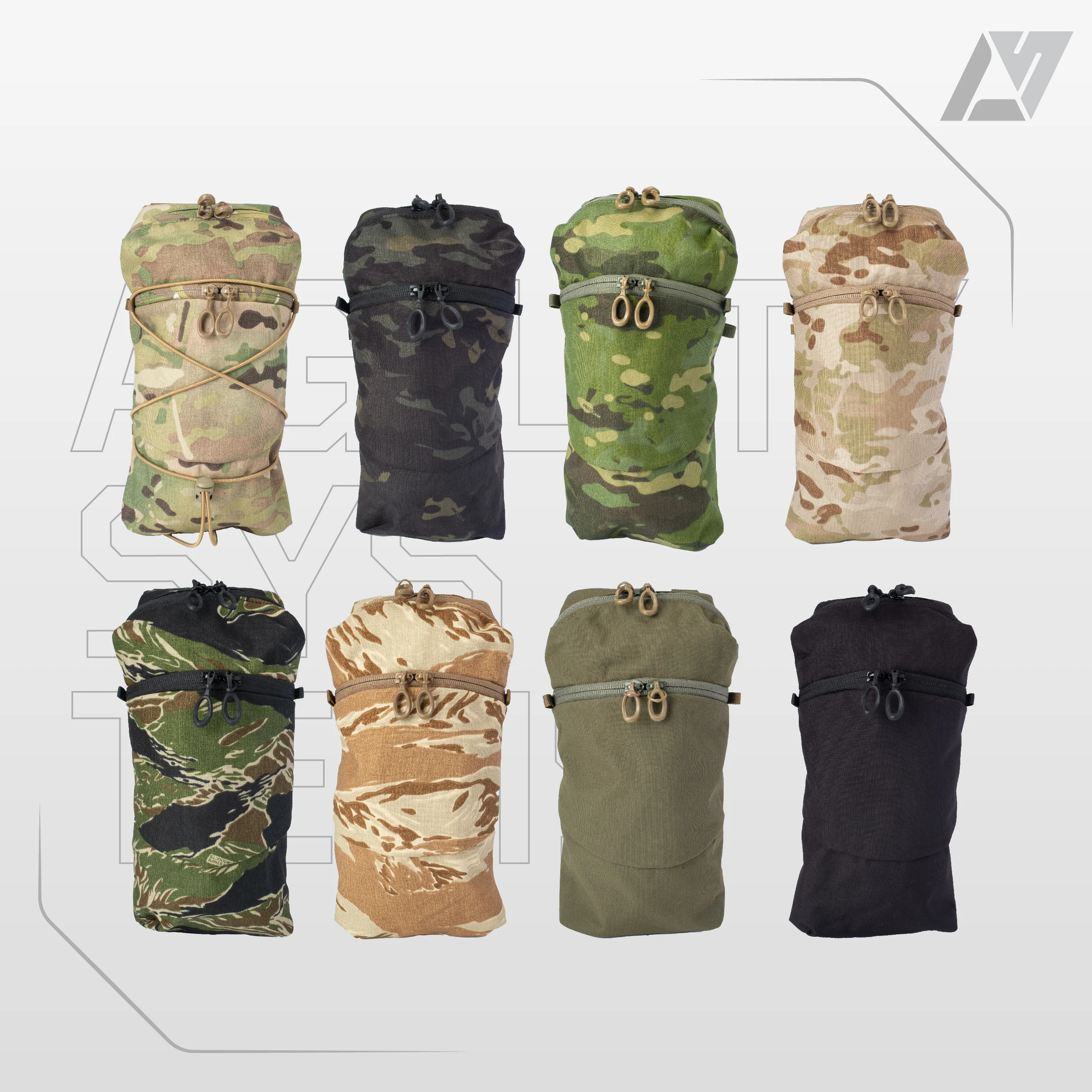 Funda vertical MOLLE FERRO GP – Táctica modular para equipamiento - imagen 3