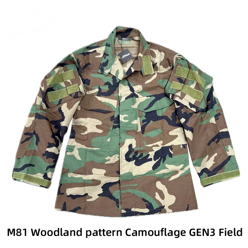 Chaqueta táctica GEN3 G3 Woodland transpirable de manga corta - imagen 5