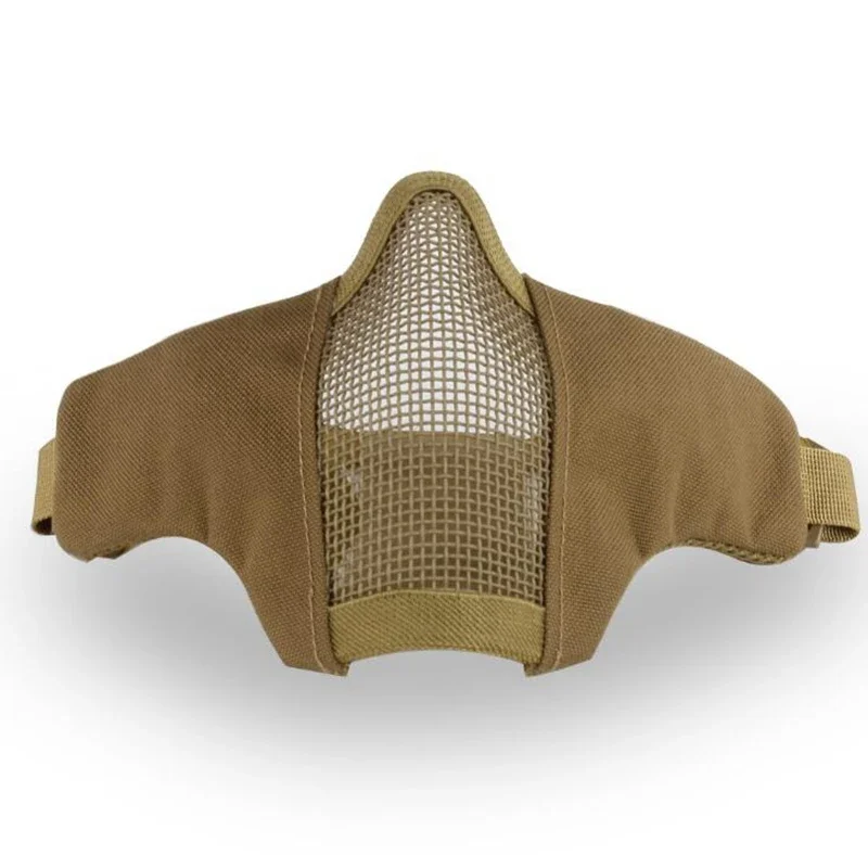 Máscara táctica de paintball media cara con protección para tiro - imagen 5