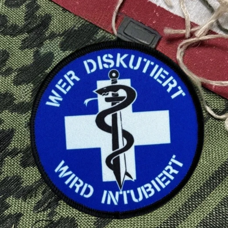Parche médico visto de frente