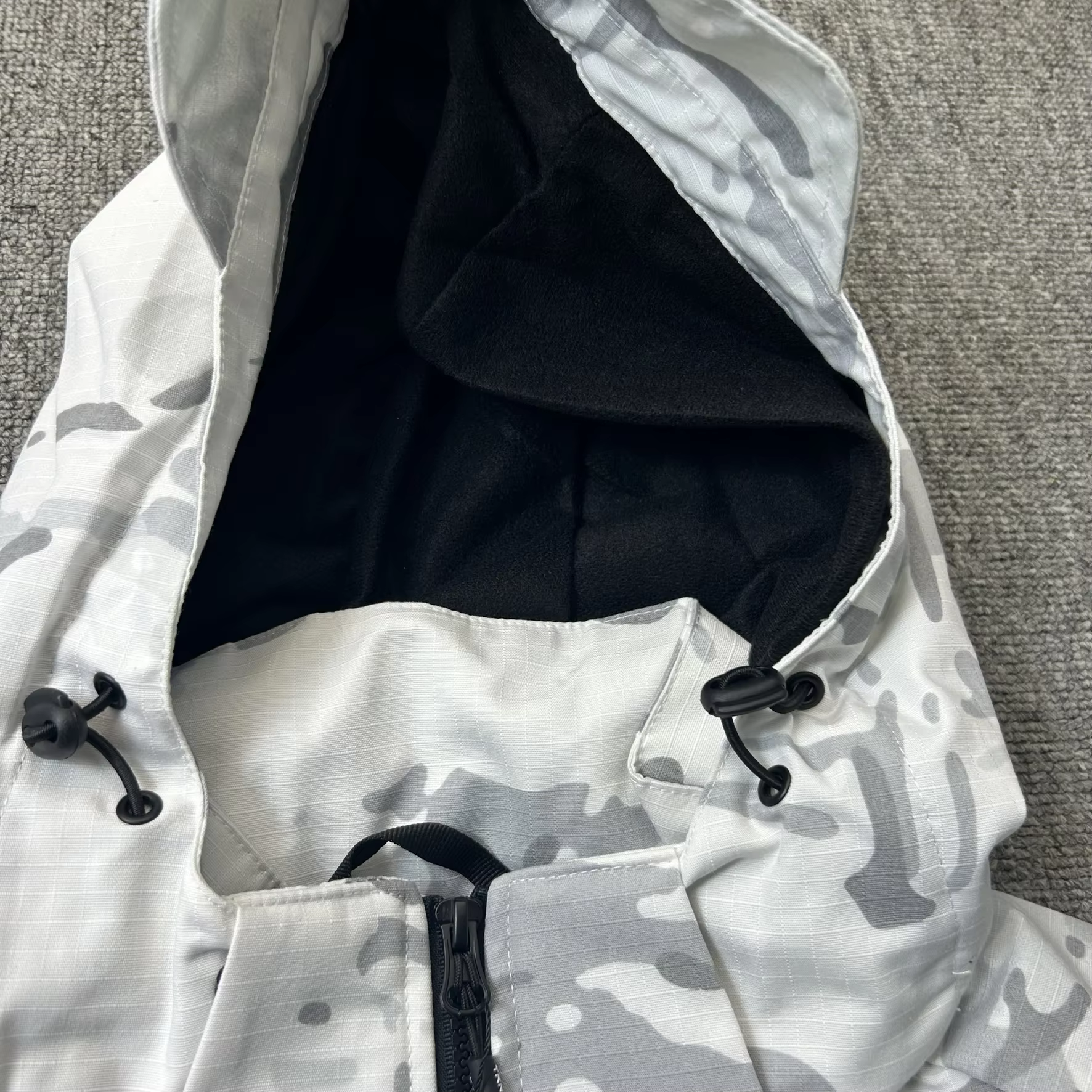 Chaqueta táctica MCAP camuflaje nieve polialgodón ligera - imagen 5