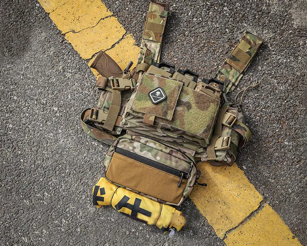 EMERSONGEAR Aparejo de Pecho Micro Fight MK3 – Airsoft Multi-camo - imagen 5