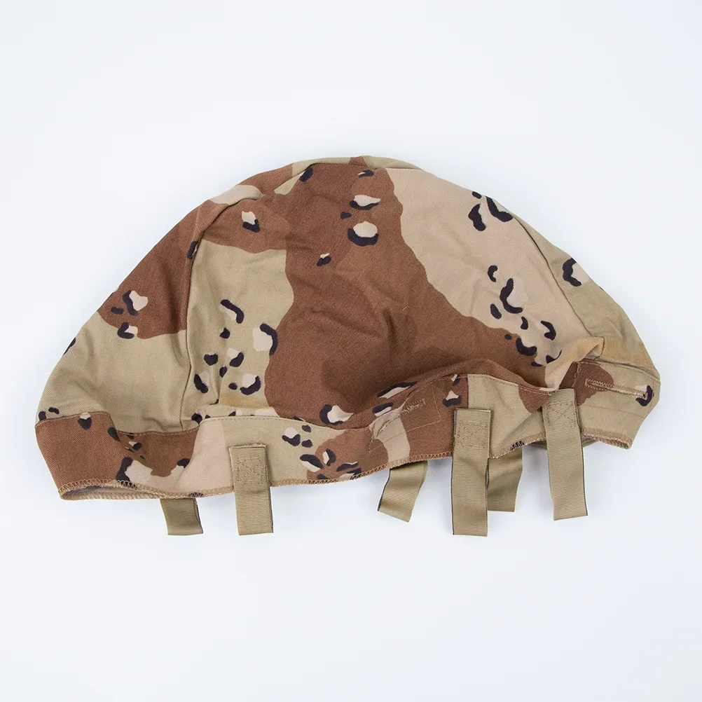 Funda protectora de casco PASGT camuflaje arena seis – táctica