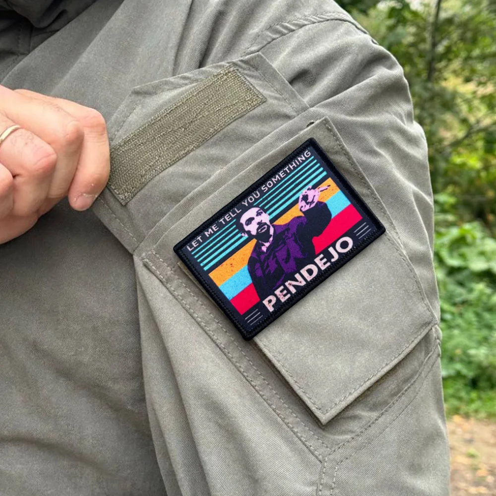 Parche táctico gancho y bucle Jesús Lebowski – divertido para mochila - imagen 4