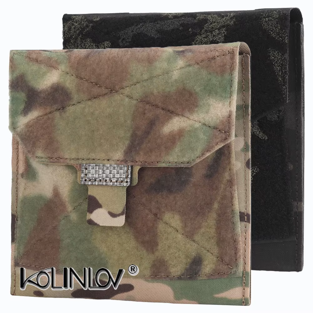 Chaleco táctico MOLLE portaplacas con bolsa mapa EDC Airsoft - imagen 4