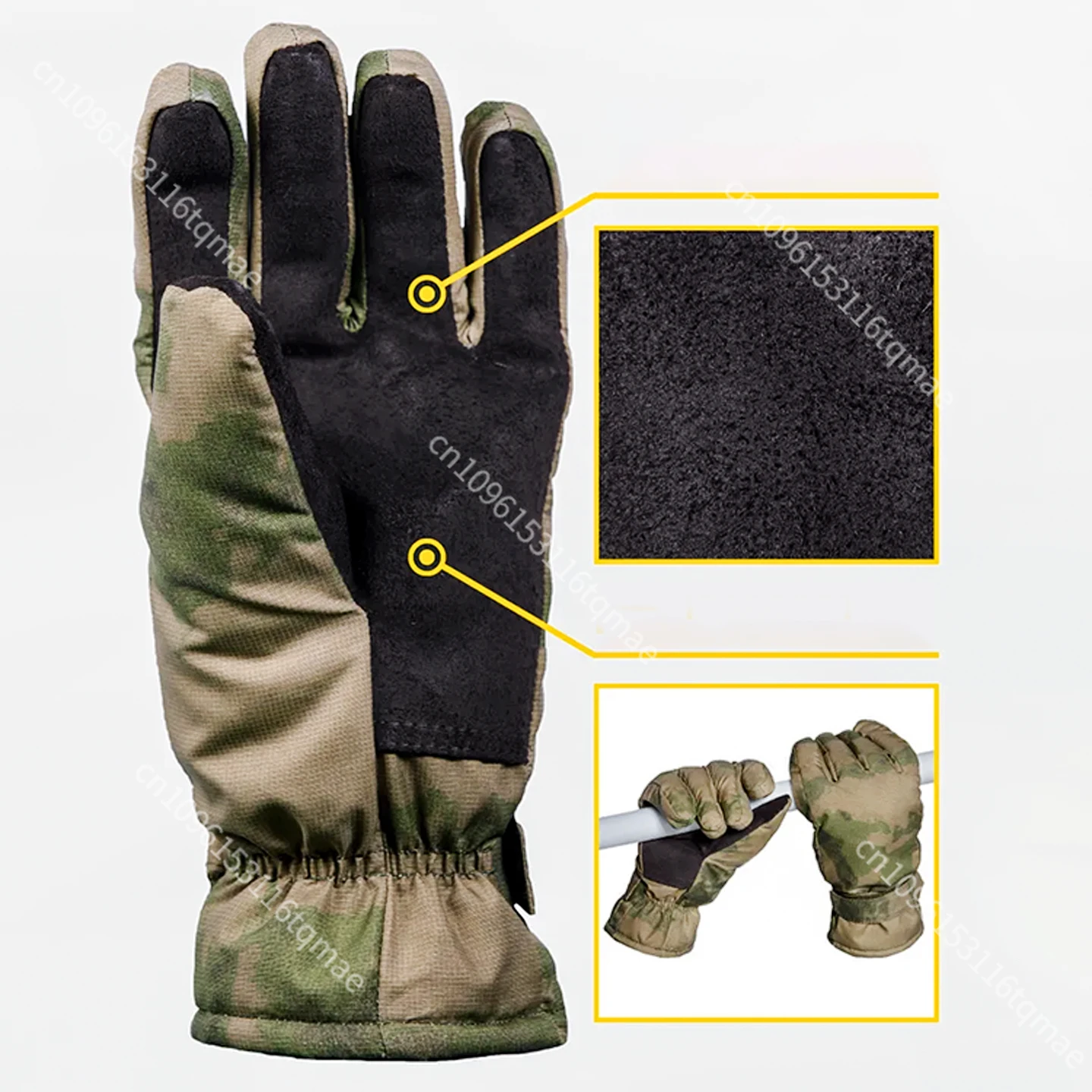 VKBO 3.0 – Guantes tácticos térmicos de invierno con camuflaje MOX - imagen 4
