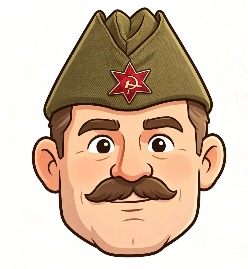 Gorra militar soviética plegable marinero, guarnición rusa cosplay - imagen 3