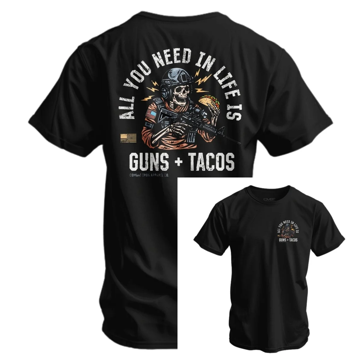 Combat Iron Camiseta militar táctica hombre de algodón puro - imagen 3